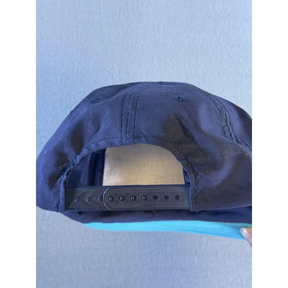 Douglas Battery Hat Cap Snap Back Mens One Size‎ Blue Teal Twill Advertising